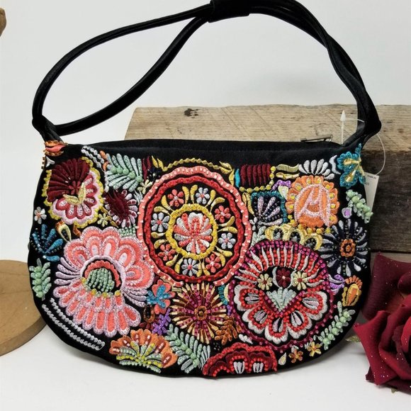 Vintage Beaded Embroidered Purse by Preston & York - Picture 6 of 8